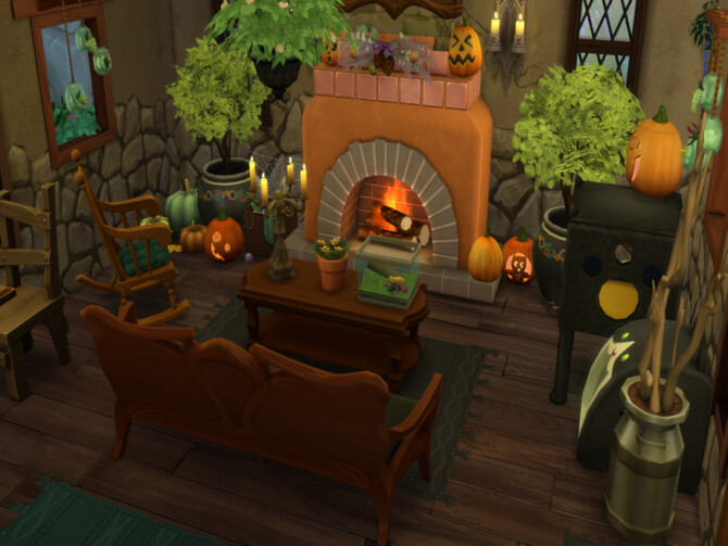 Sims 4 Witch Cottage Swamp by susancho93 at TSR