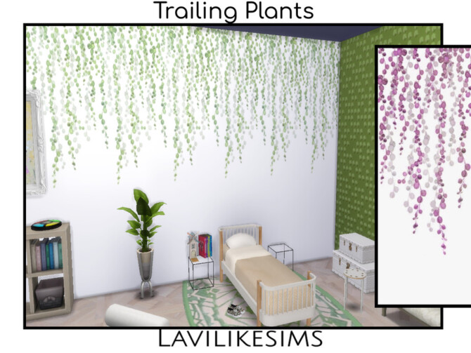 Sims 4 Trailing Plants by lavilikesims at TSR