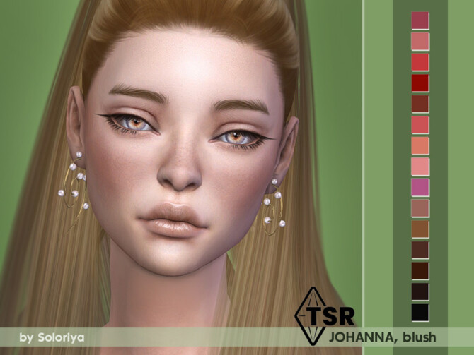 Sims 4 Blush Johanna by soloriya at TSR