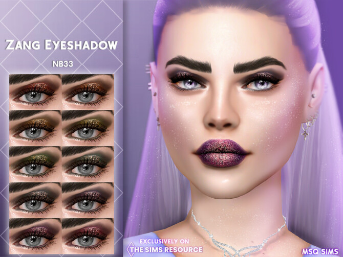 Sims 4 Zang Eyeshadow by MSQ SIMS at TSR