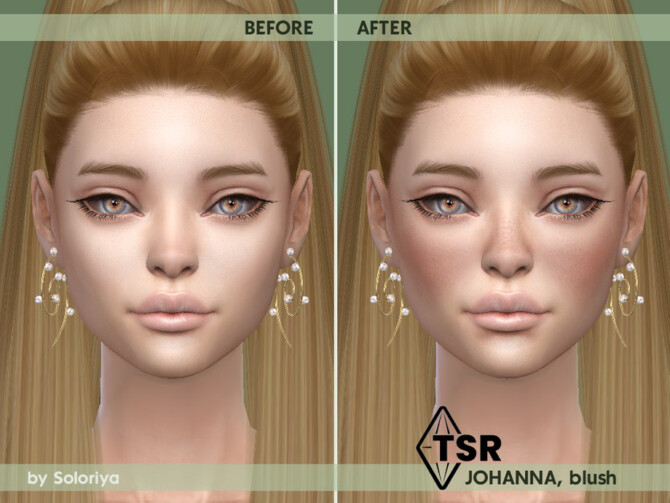Sims 4 Blush Johanna by soloriya at TSR
