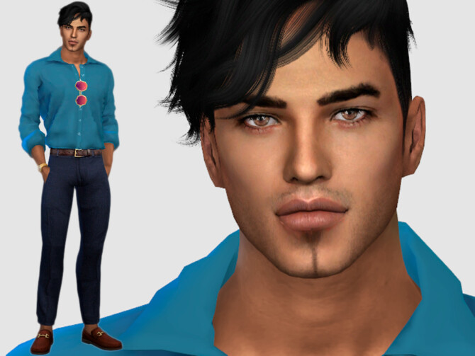 Sims 4 Manuel Mendoza by DarkWave14 at TSR