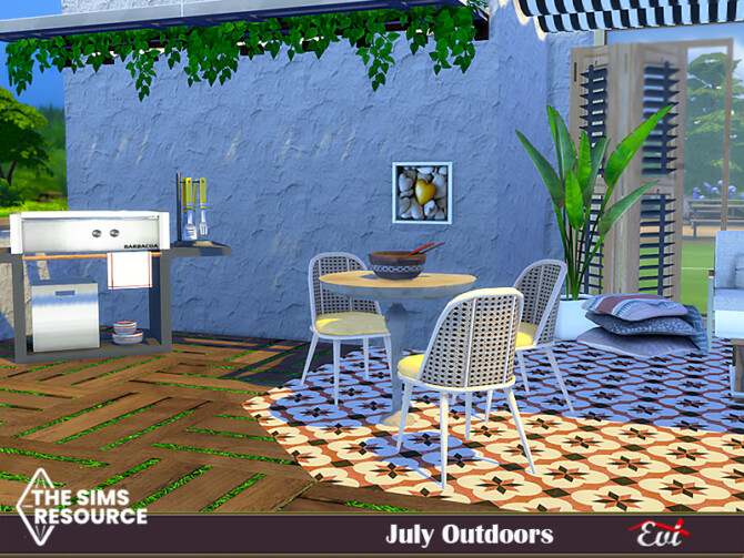 Sims 4 July Outdoors by evi at TSR