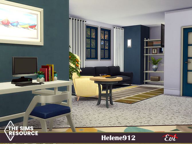 Sims 4 Helene 912 villa by Evi at TSR