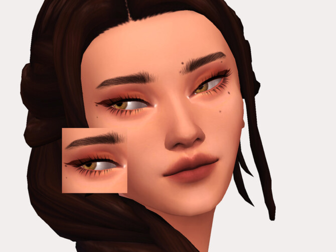Sims 4 Candy Apple Eyeshadow by Sagittariah at TSR