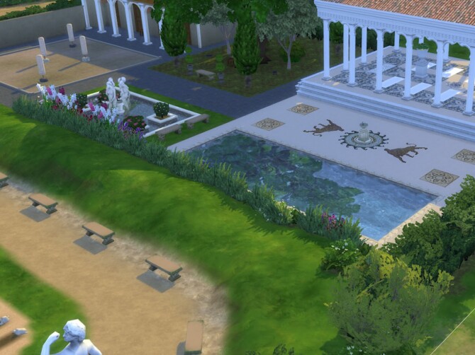 Sims 4 Hercules Stadion and Gym at KyriaT’s Sims 4 World