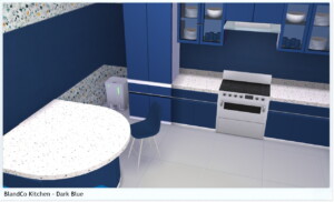 BLANDO COUNTERS AND CABINETS at Sims4Sue