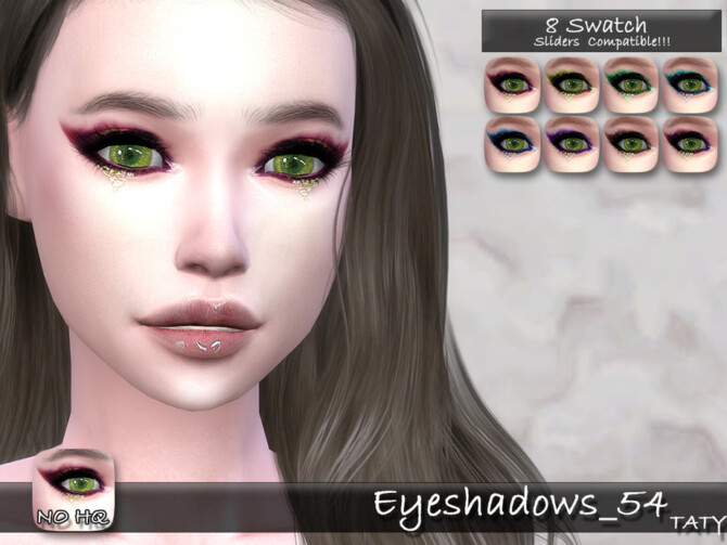 Sims 4 Eyeshadows 54 by tatygagg at TSR