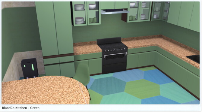 Sims 4 BLANDO COUNTERS AND CABINETS at Sims4Sue