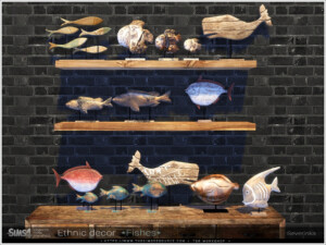 Ethnic decor Fishes by Severinka at TSR