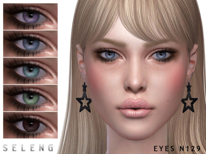 Sims 4 Eyes N129 by Seleng at TSR