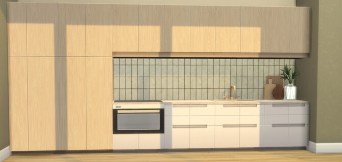 Sims 4 The ROLD SKOV kitchen at Pierisim