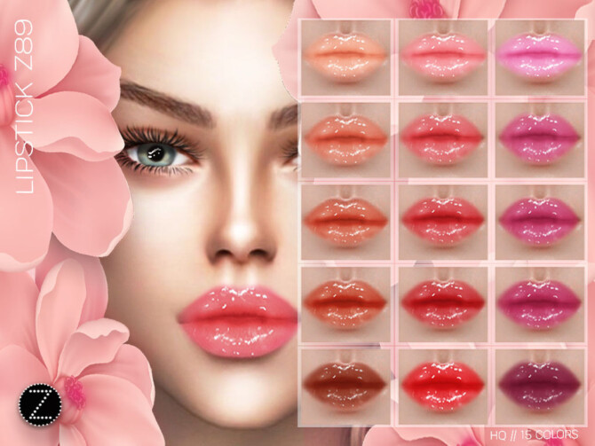Sims 4 LIPSTICK Z89 by ZENX at TSR