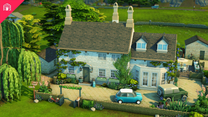 Sims 4 Henford Farmhouse at Harrie