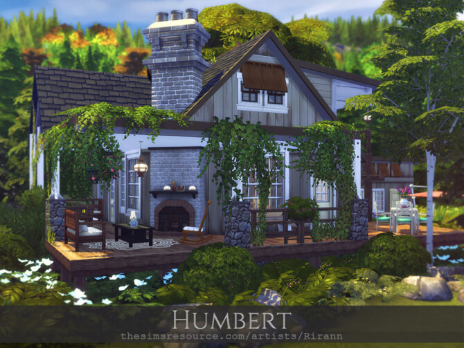 Sims 4 Humbert cottage by Rirann at TSR