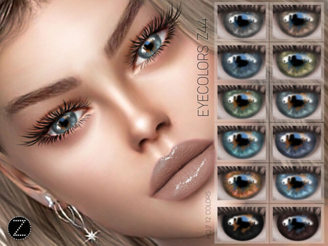 Sims 4 EYECOLORS Z44 by ZENX at TSR