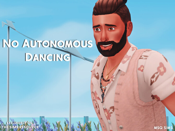 Sims 4 No Autonomous Dancing by MSQ SIMS at TSR