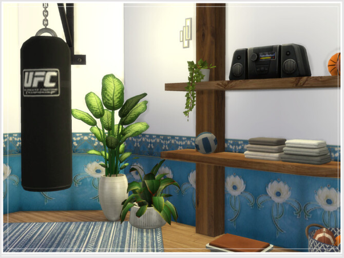 Sims 4 Hugos Gym by philo at TSR