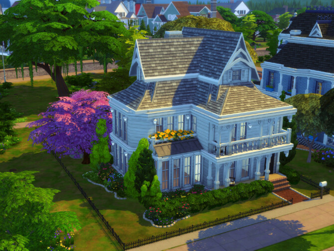 Sims 4 Jasmine house by GenkaiHaretsu at TSR