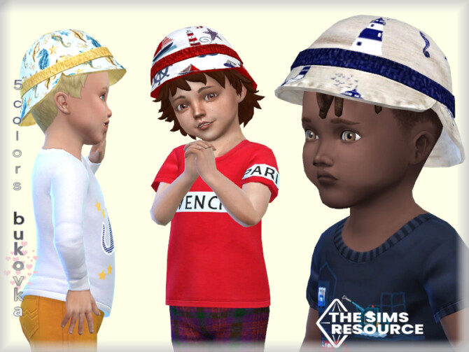 Sims 4 Sea Hat by bukovka at TSR