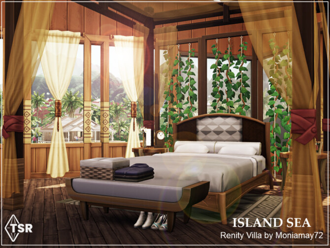 Sims 4 Island Sea Renity Villa by Moniamay72 at TSR