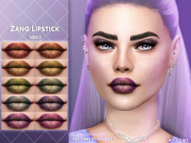 Sims 4 Zang Lipstick by MSQSIMS at TSR