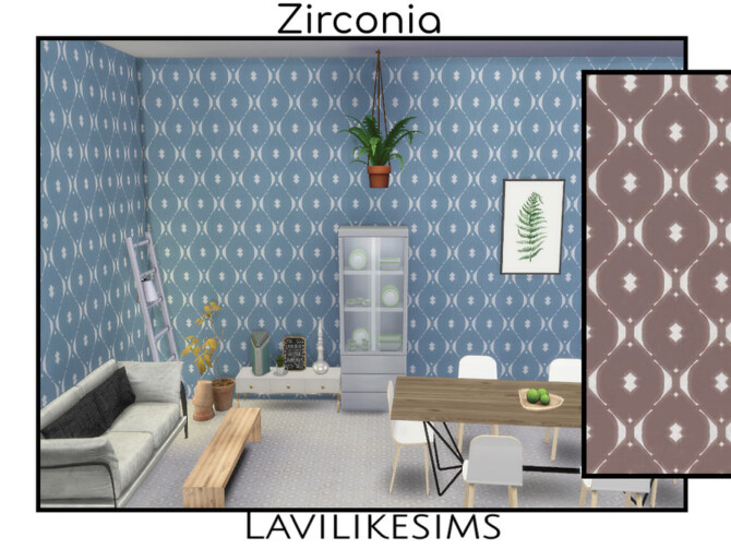 Sims 4 Zircona wallpaper by lavilikesims at TSR