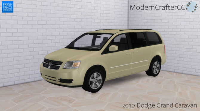 Sims 4 2010 Dodge Grand Caravan at Modern Crafter CC