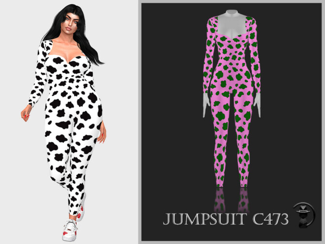 Sims 4 Jumpsuit C473 by turksimmer at TSR