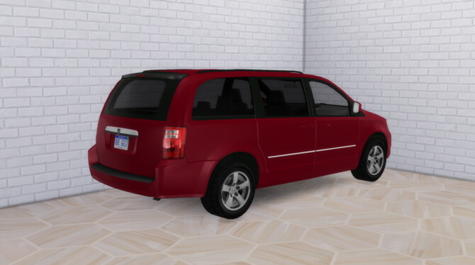 Sims 4 2010 Dodge Grand Caravan at Modern Crafter CC