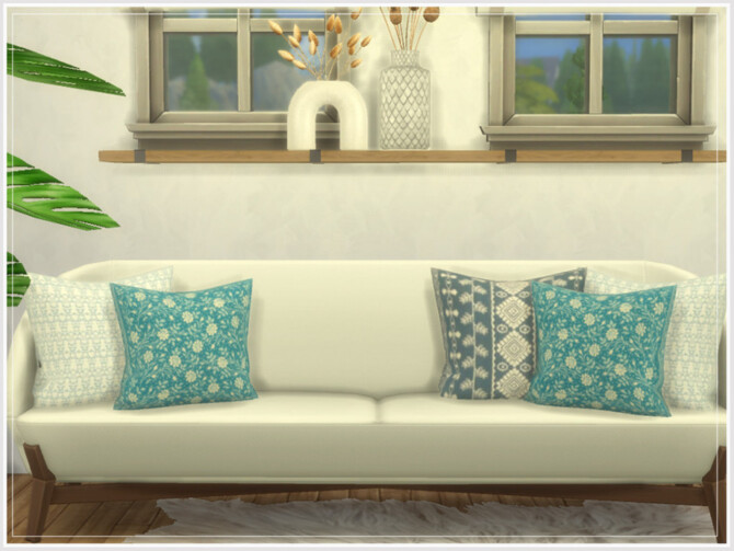 Sims 4 Daphne Cushions Small by philo at TSR