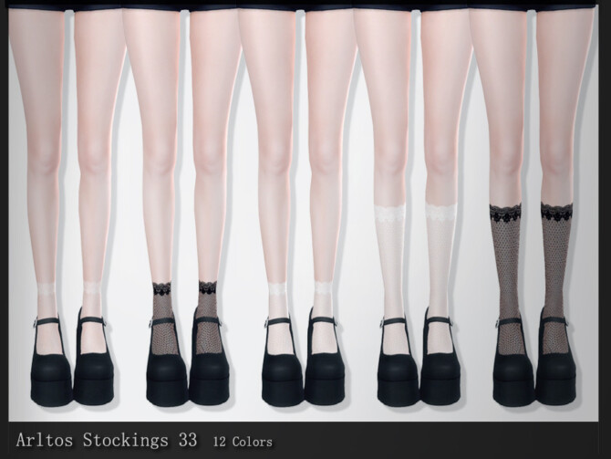 Sims 4 Stockings 33 by Arltos at TSR