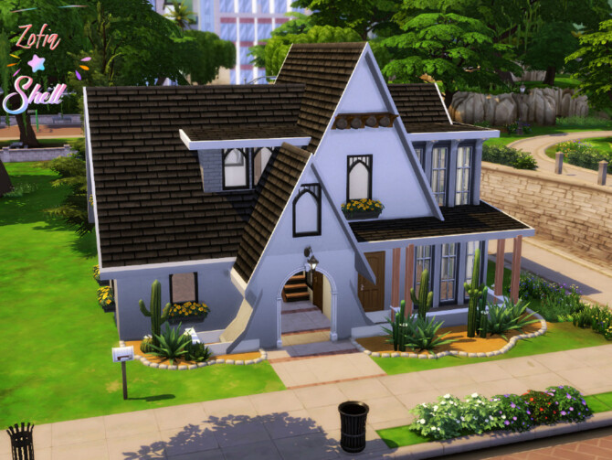 Sims 4 Zofia home by GenkaiHaretsu at TSR