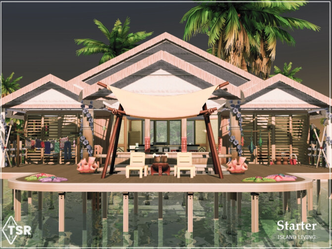 Sims 4 My Atol Starter House by Moniamay72 at TSR