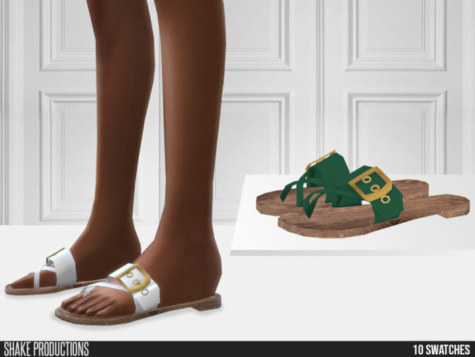 Sims 4 730 Slippers by ShakeProductions at TSR