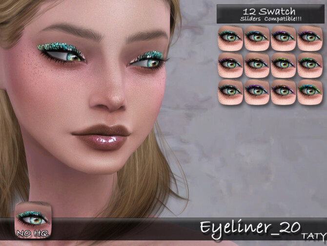 Sims 4 Eyeliner 20 by  tatygagg at TSR