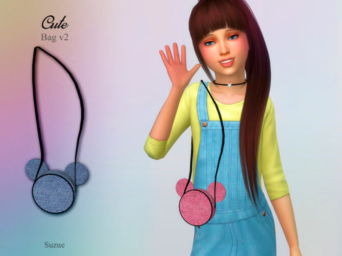 Sims 4 Cute Bag v2 Child by Suzue at TSR