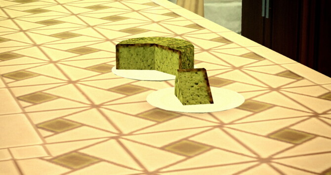 Sims 4 Pistachio Cake Custom Recipe at Mod The Sims 4