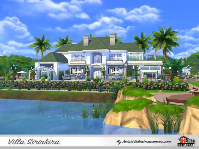 Sims 4 Villa Sirinkira by autaki at TSR