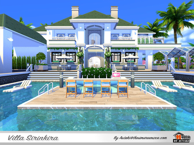 Sims 4 Villa Sirinkira by autaki at TSR