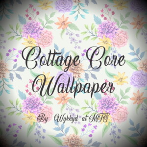 Cottage Core Wallpaper by Wykkyd at Mod the Sims