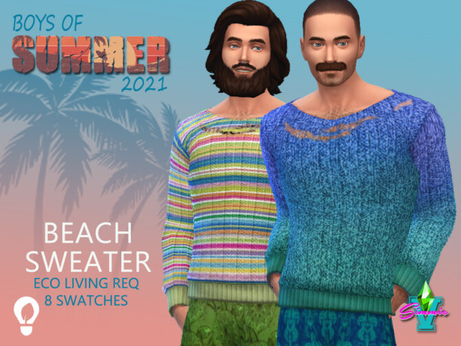 Sims 4 BoS Beach Sweater by SimmieV at TSR