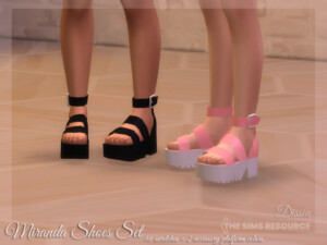 Miranda Shoes Set by Dissia at TSR