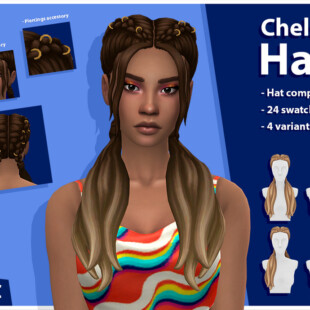 Ade Liza Hair Kids Version at Simiracle » Sims 4 Updates