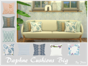 Daphne Cushions Big by philo at TSR