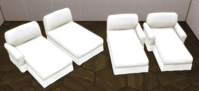 Sims 4 Fabric Sectional Sofa set by Pocci                                                                                                at Garden Breeze Sims 4