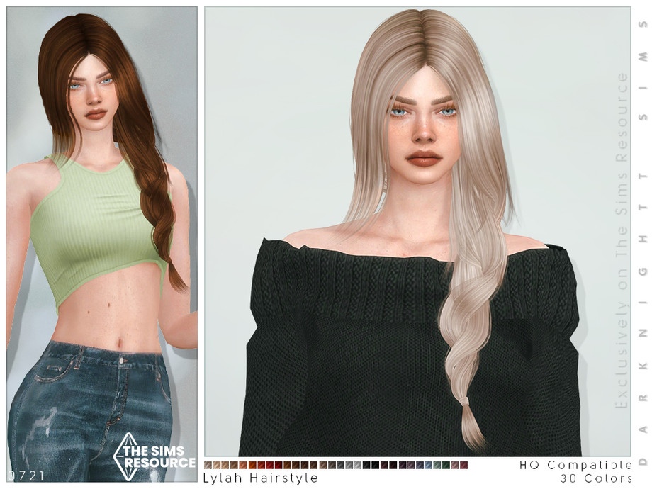 Nora Hairstyle V By Darknightt At Tsr Sims Updates Vrogue Co