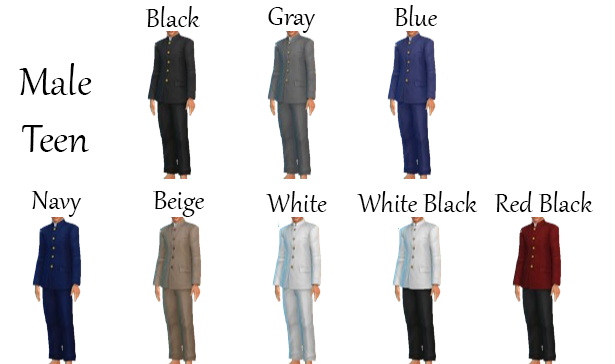 Sims 4 Mandatory School Uniforms by Zafire at Mod The Sims 4