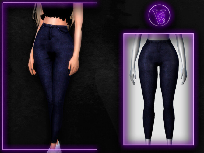 Sims 4 Bottom Jeans I Phoenix Collection by Viy Sims at TSR