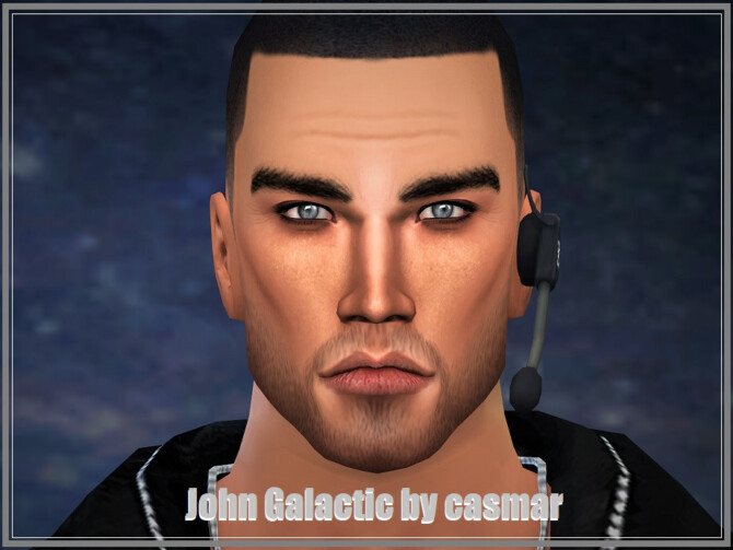 Sims 4 John Galactic by casmar at TSR